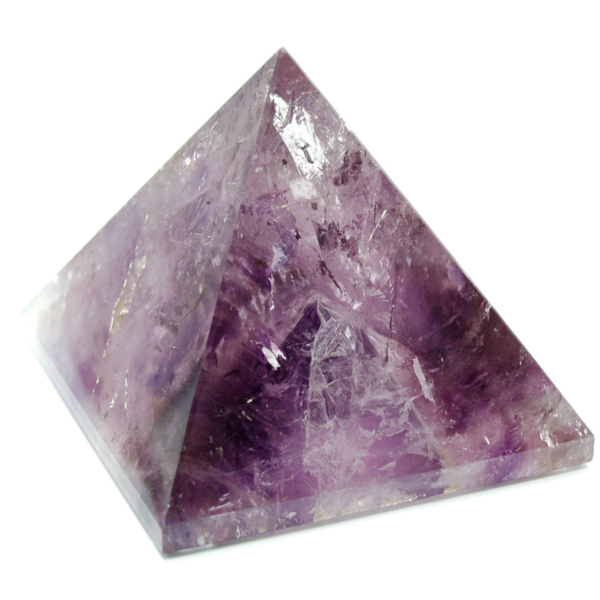 Amethyst pyramids