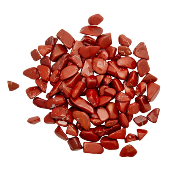 Red jasper chips