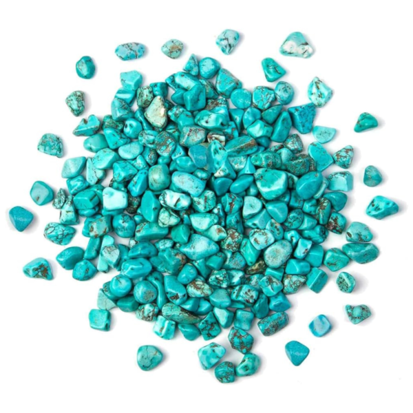 Turquoise chips