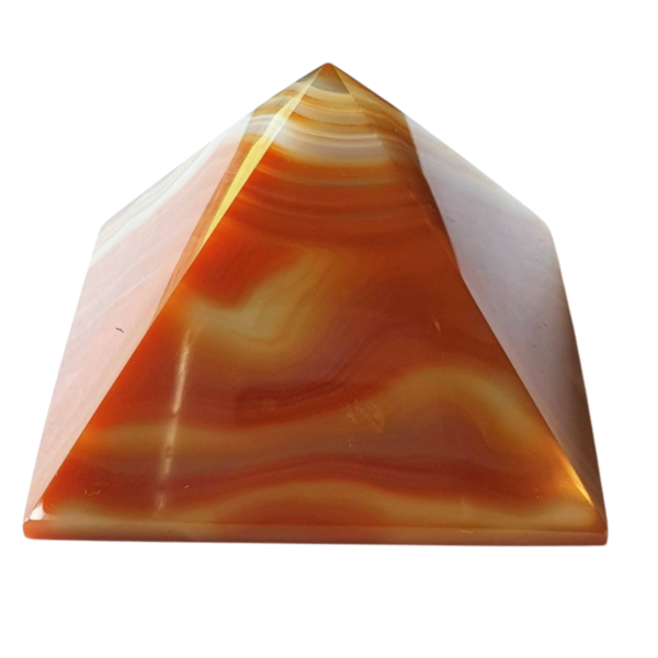 Carnelian pyramid