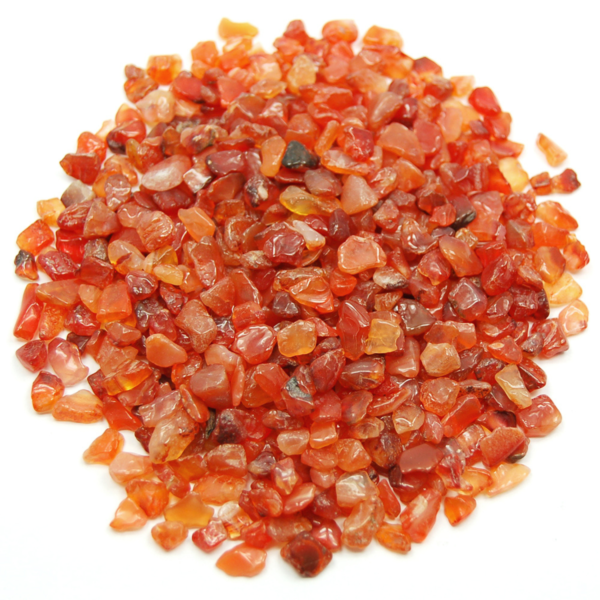Carnelian chips