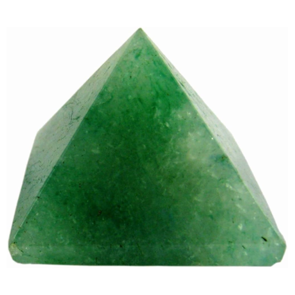 Green jade pyramid