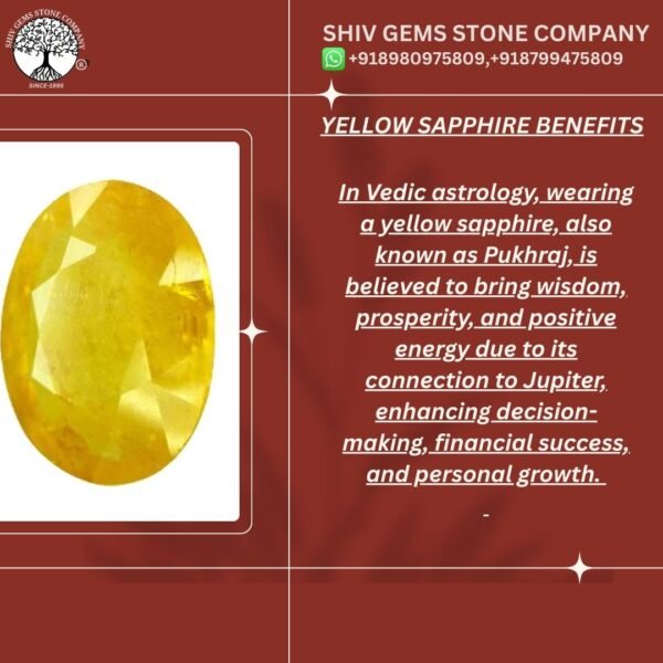 YELLOW SAPHHIRE - Image 2